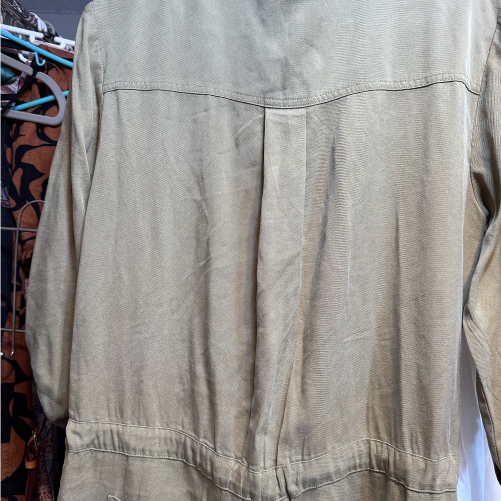 Sundance Olive Utility Jumpsuit - Picture 7 of 10